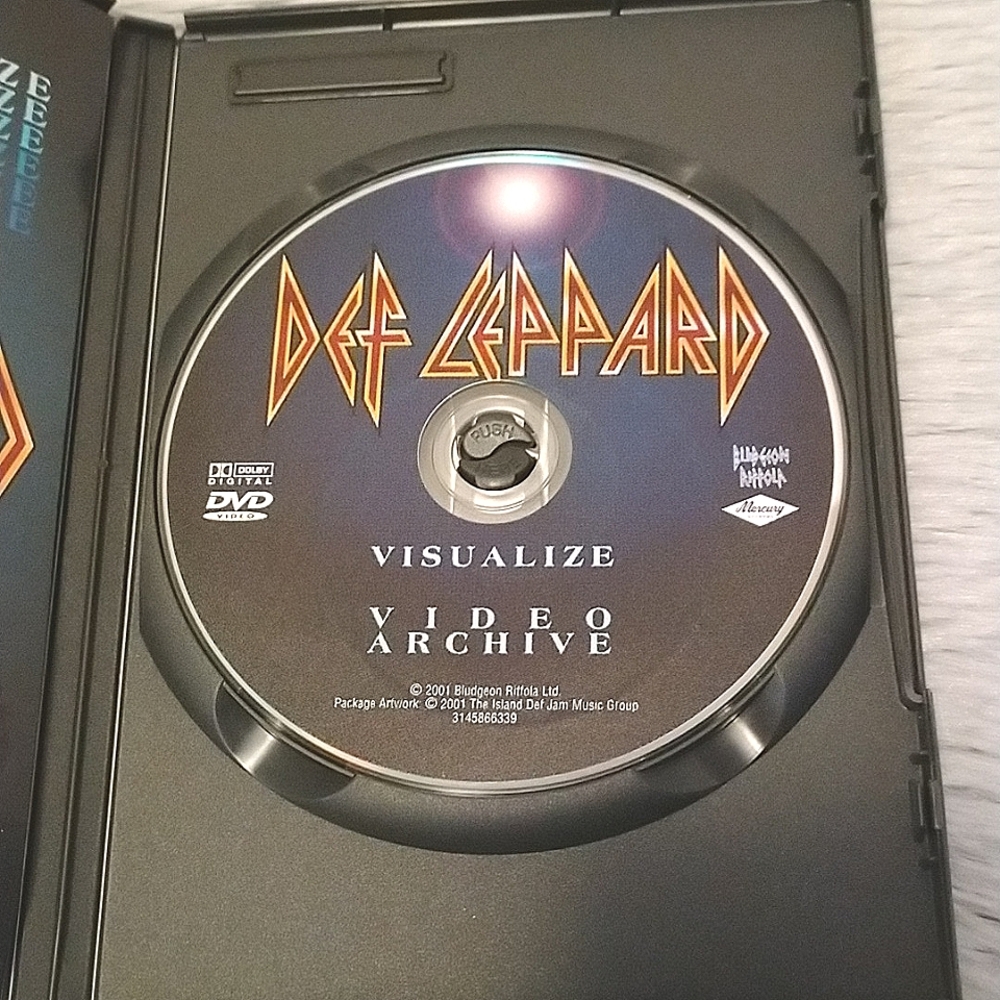Def Leppard Visualize/Video Archive DVD - Picture 3 of 4